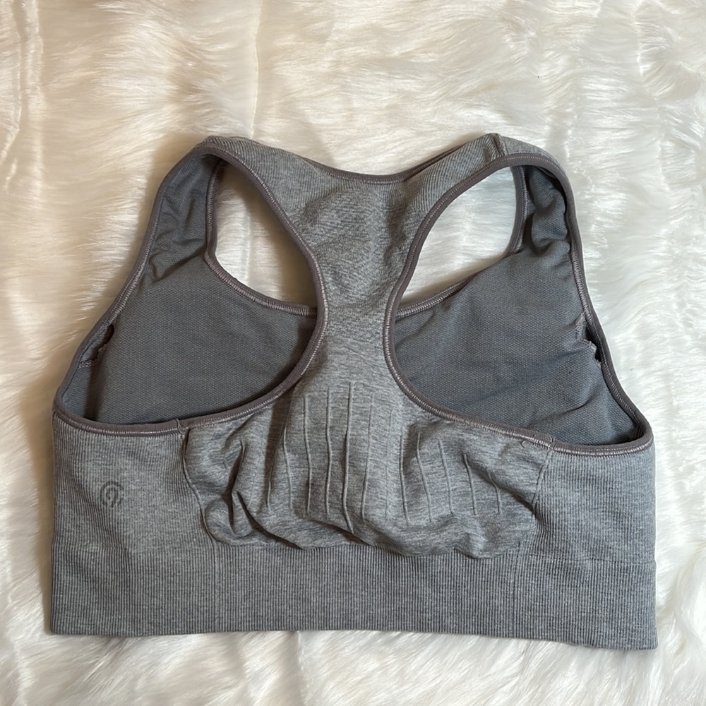 𝅺CHAMPION Gray Athletic Sports Bra - Picture 5 of 10